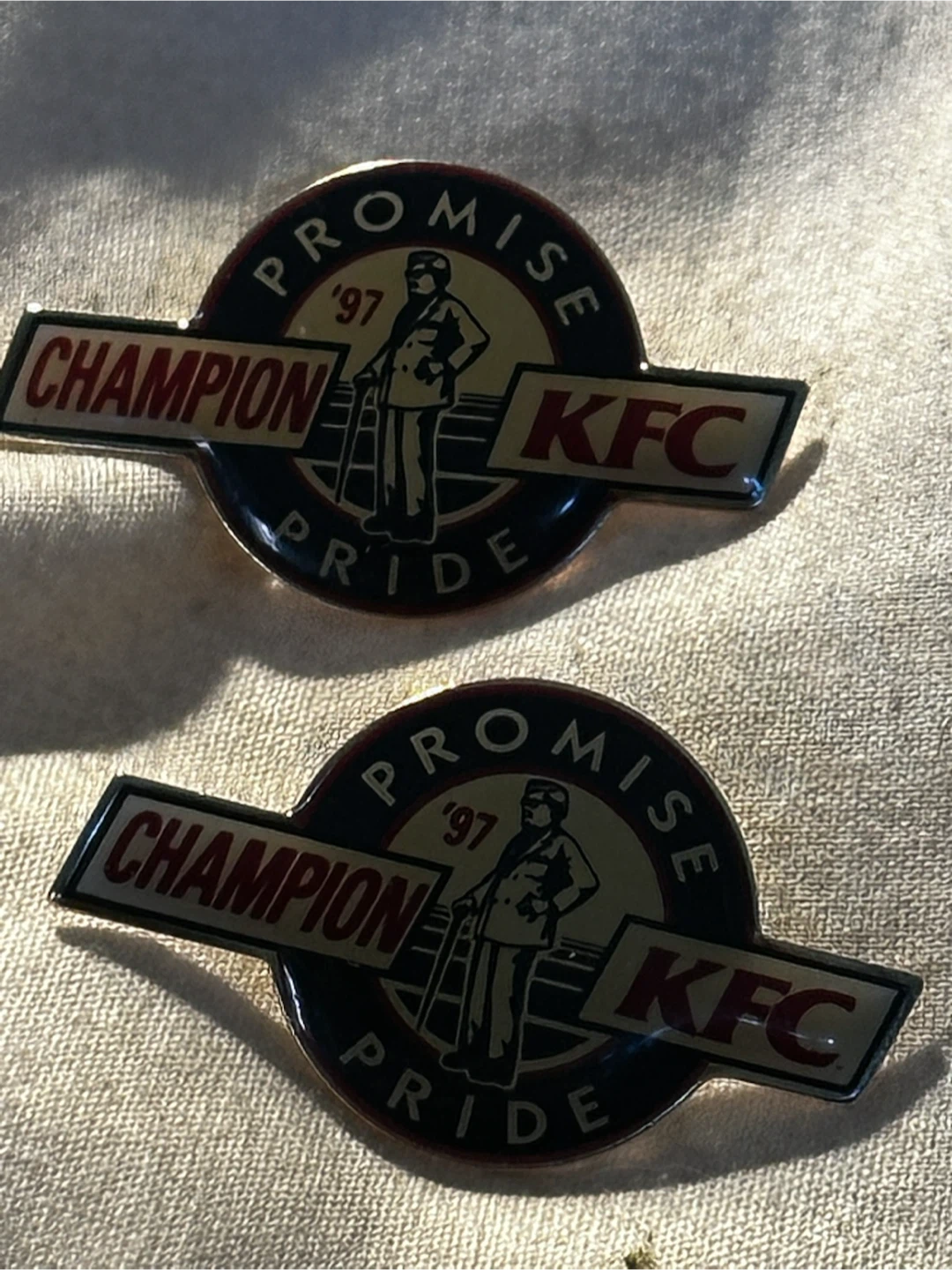 1990s corporate kfc pins