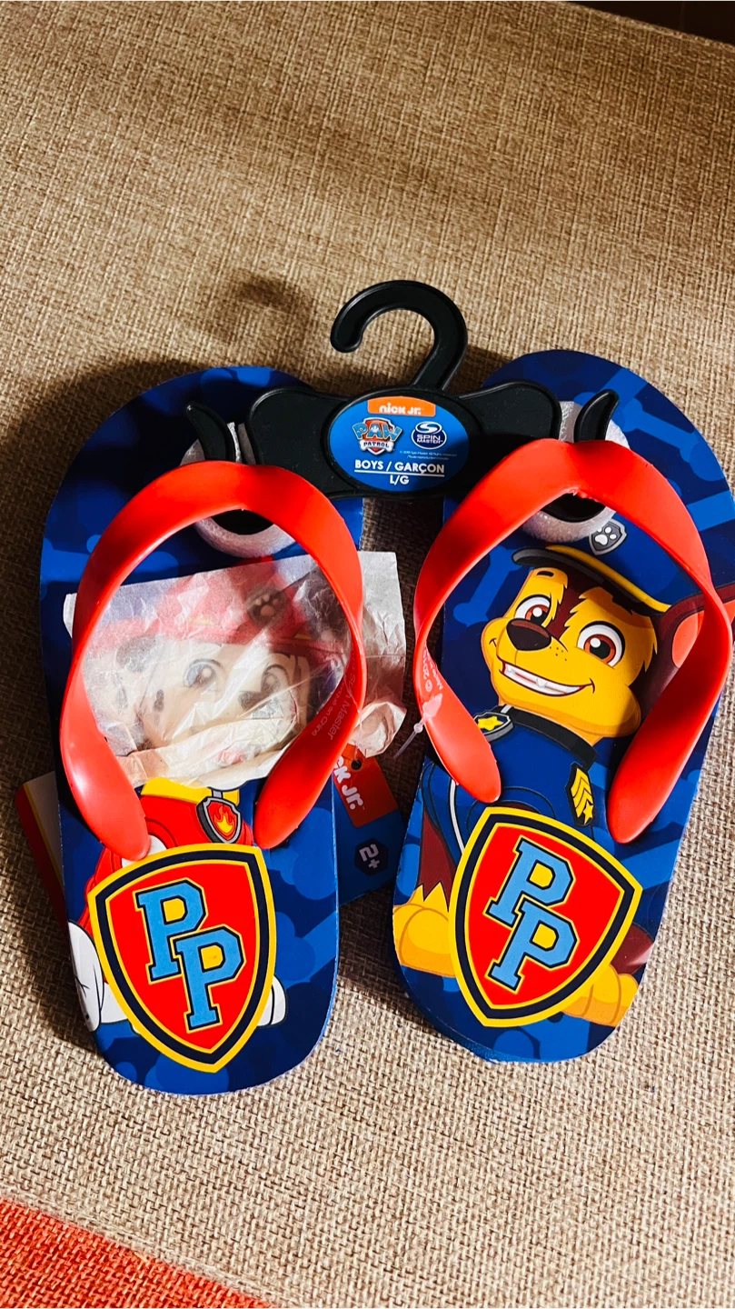 Paw Patrol Flip Flops Size L/G - photo 2