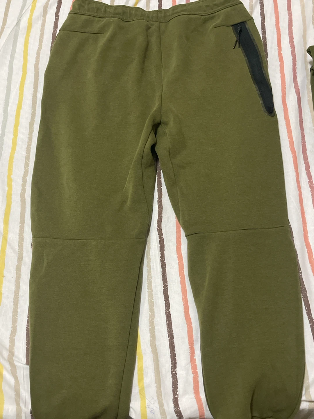 Nike Tech Fleece Joggers Olive - photo 2