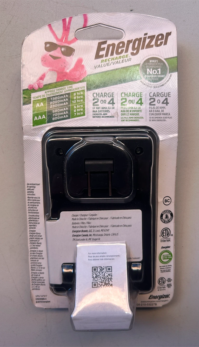 Energizer Recharge Value Charger with Batteries - photo 2