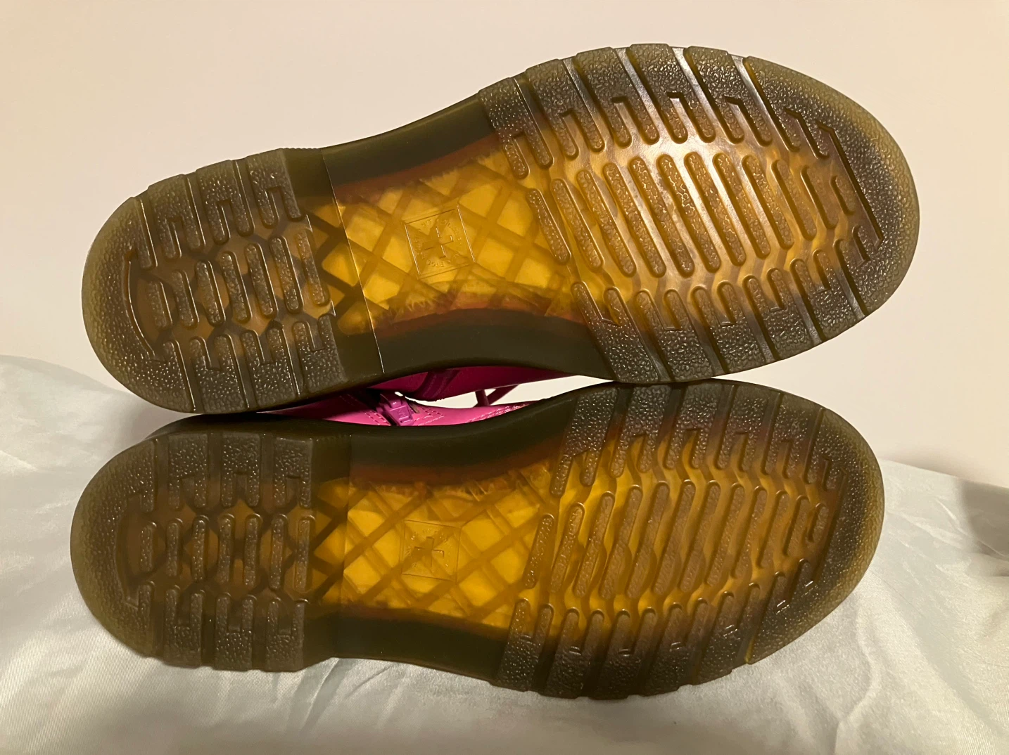 Kids Size 3 US Dr. Martens Pink Boots - photo 2