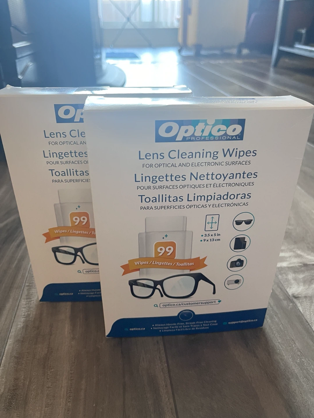 Optico Lens Wipes and Cyber Clean Stylus-Pro