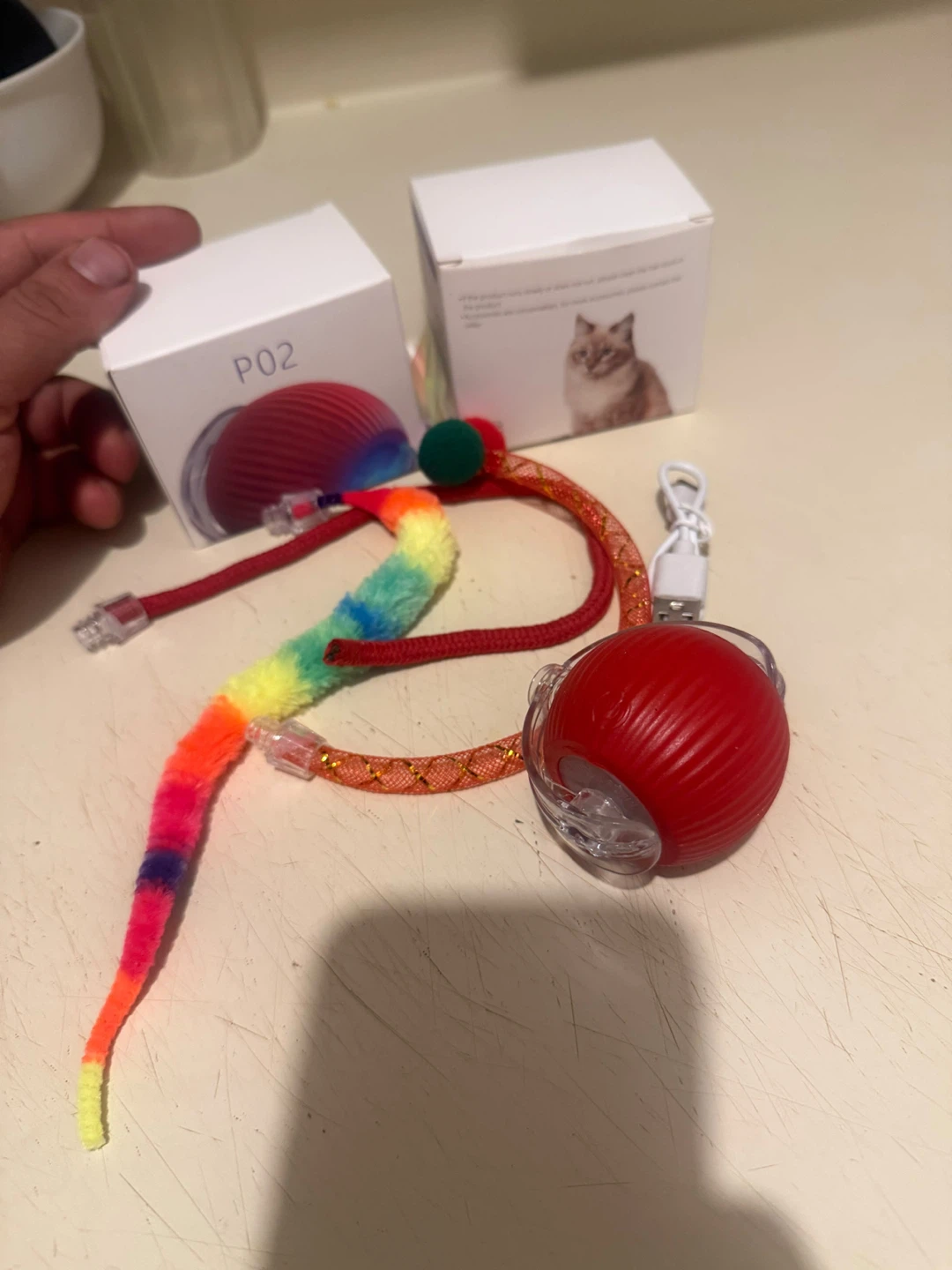 Interactive Automatic Cat Toy Ball