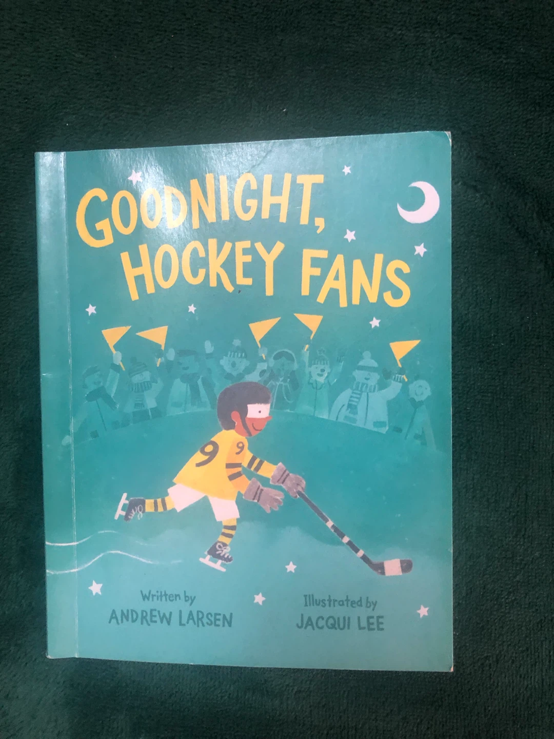 Goodnight, Hockey Fans by Andrew Larsen