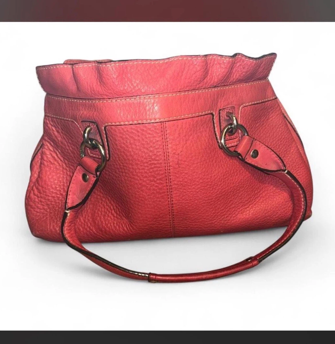 Coach Red Shoulder Bag - photo 2