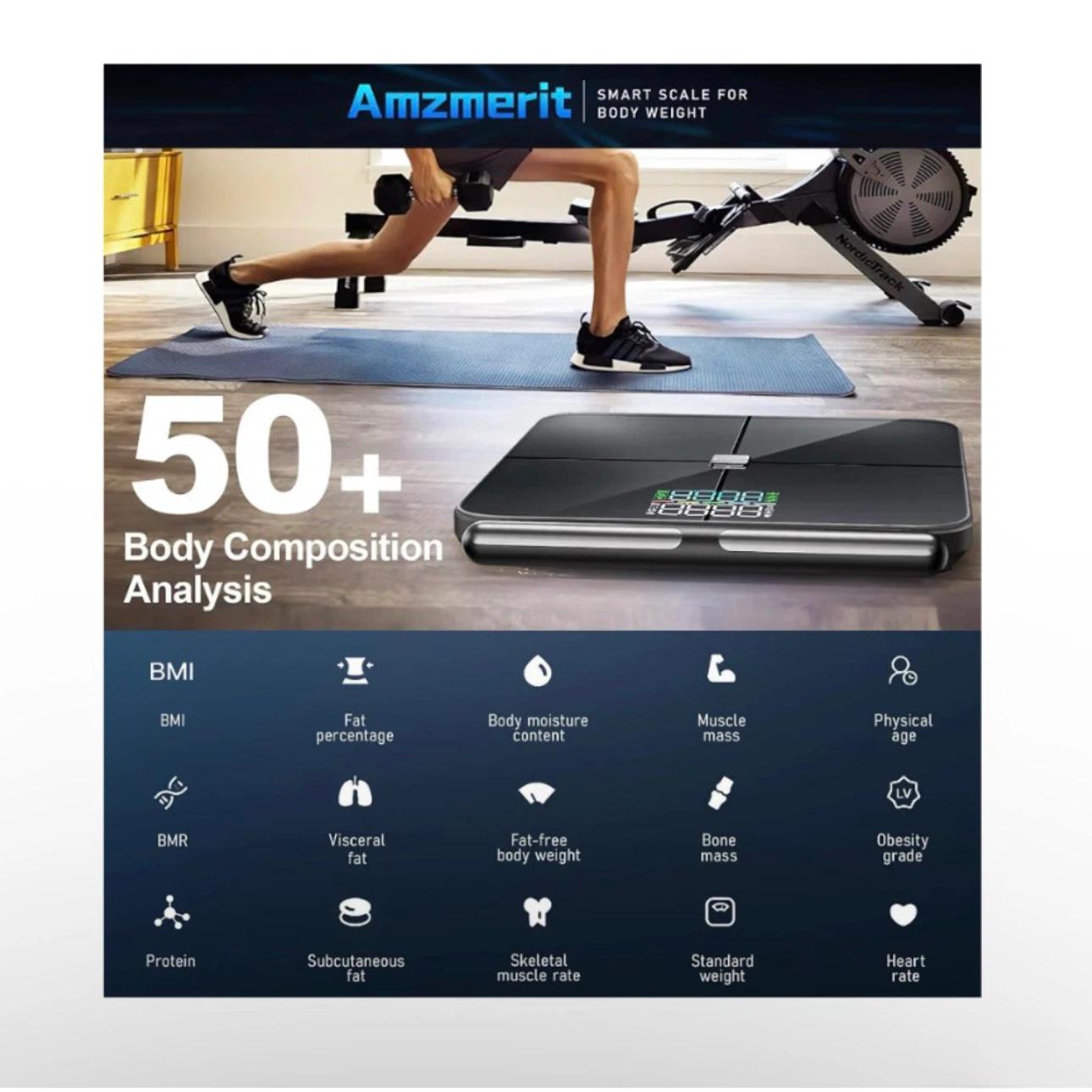 Brand new Smart Scale for Body Weight with Handle - photo 4