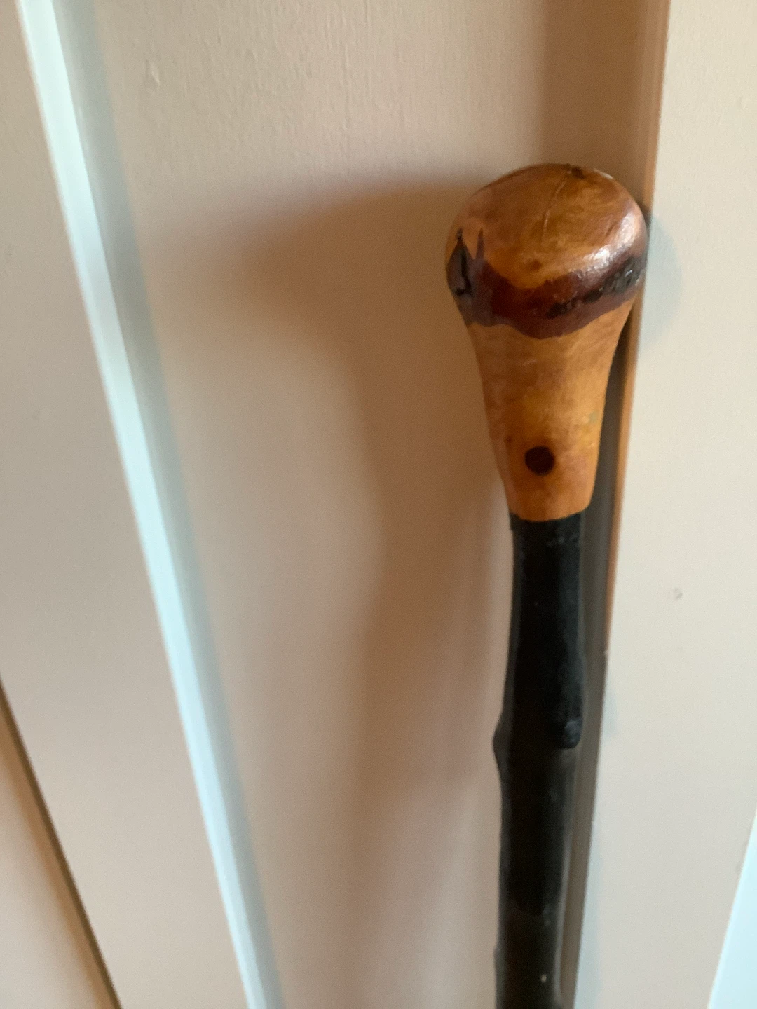 Hand Crafted & Hand Painted Walking Stick 🐞 - photo 2