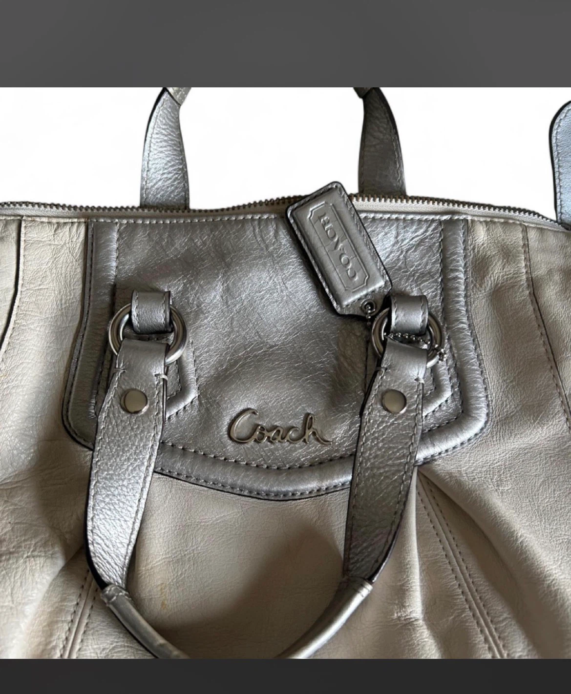 Coach Leather Handbag - photo 3