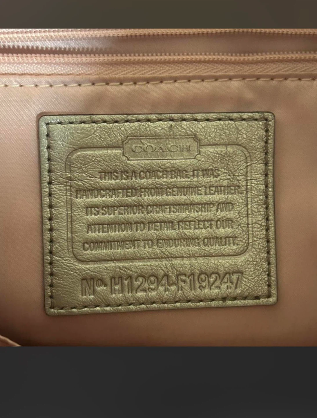 Coach Leather Handbag - photo 5