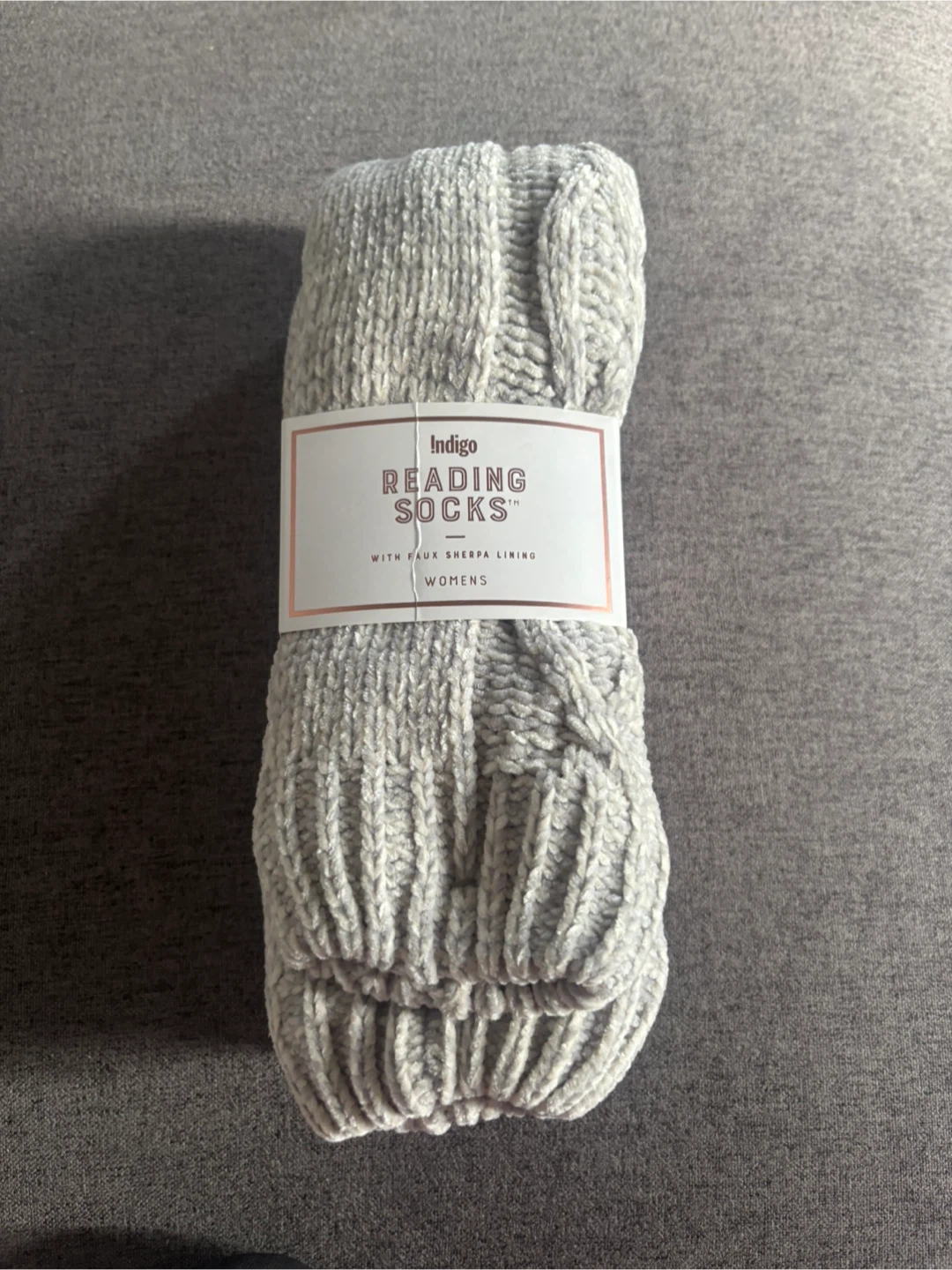 Indigo Reading Socks