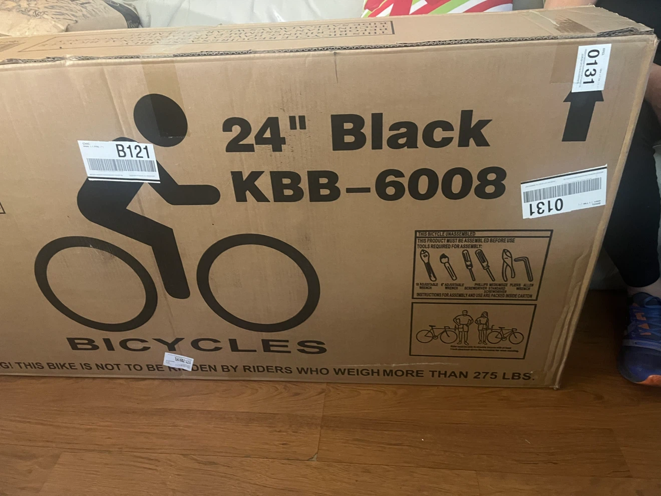 Weize 24-Inch Black Mountain Bike - photo 3