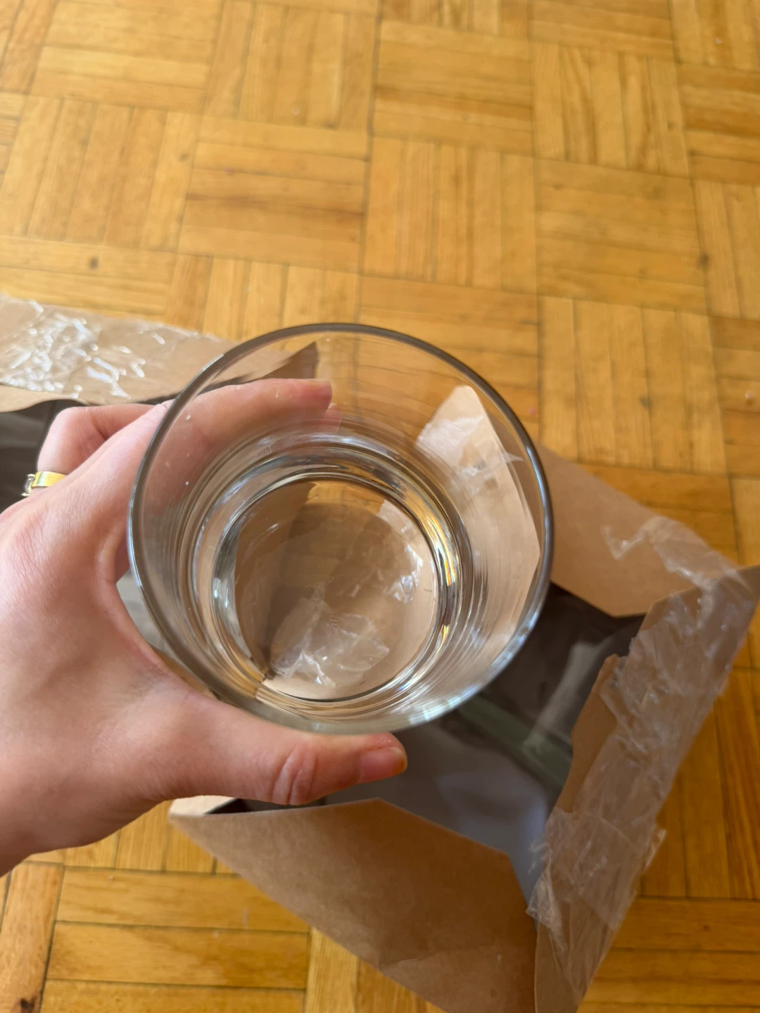 6piece Set of clear glass - photo 2
