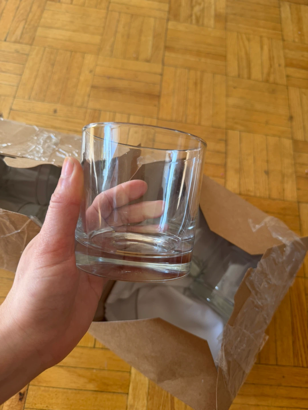 6piece Set of clear glass - photo 3