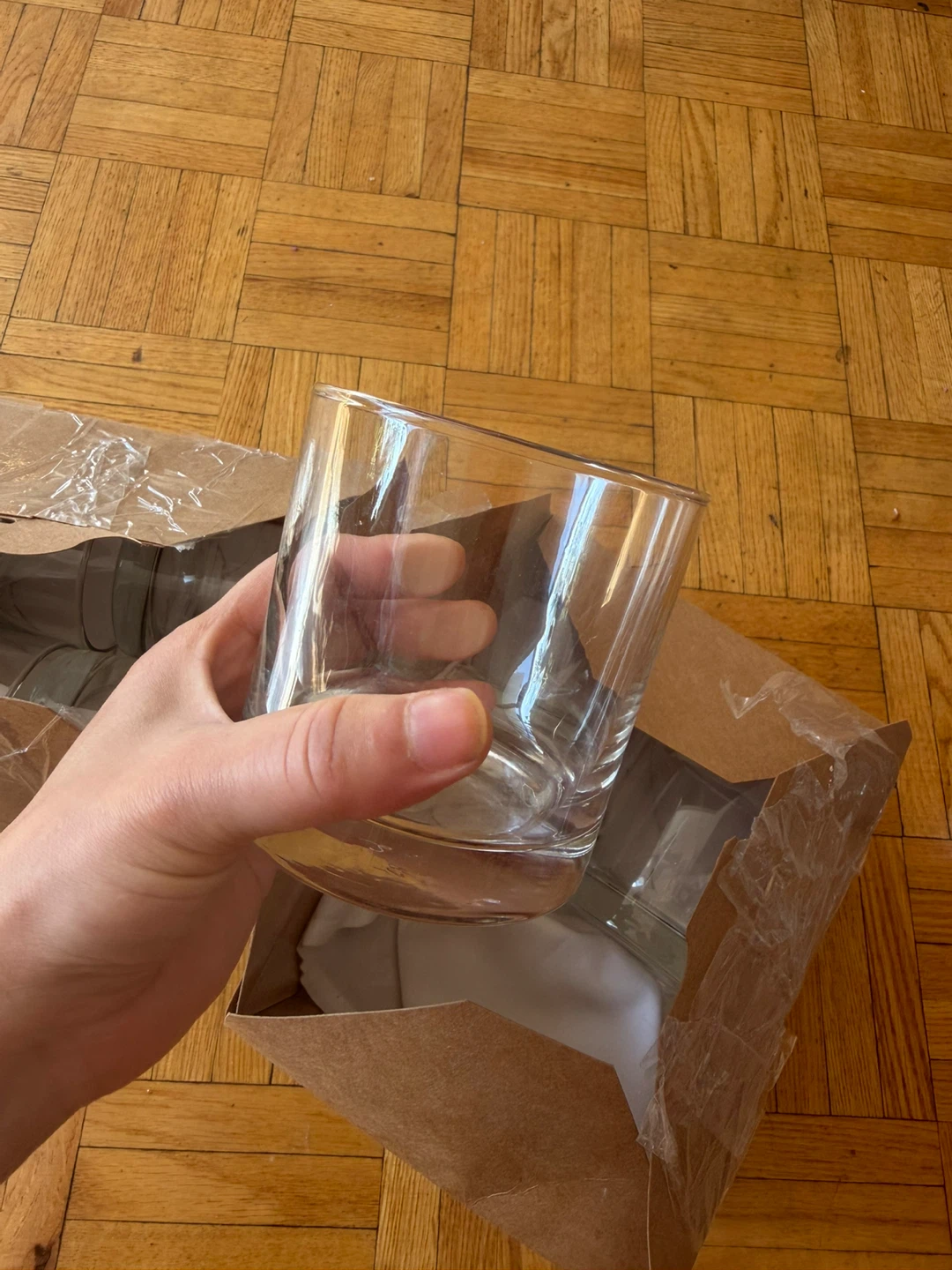 6piece Set of clear glass - photo 4