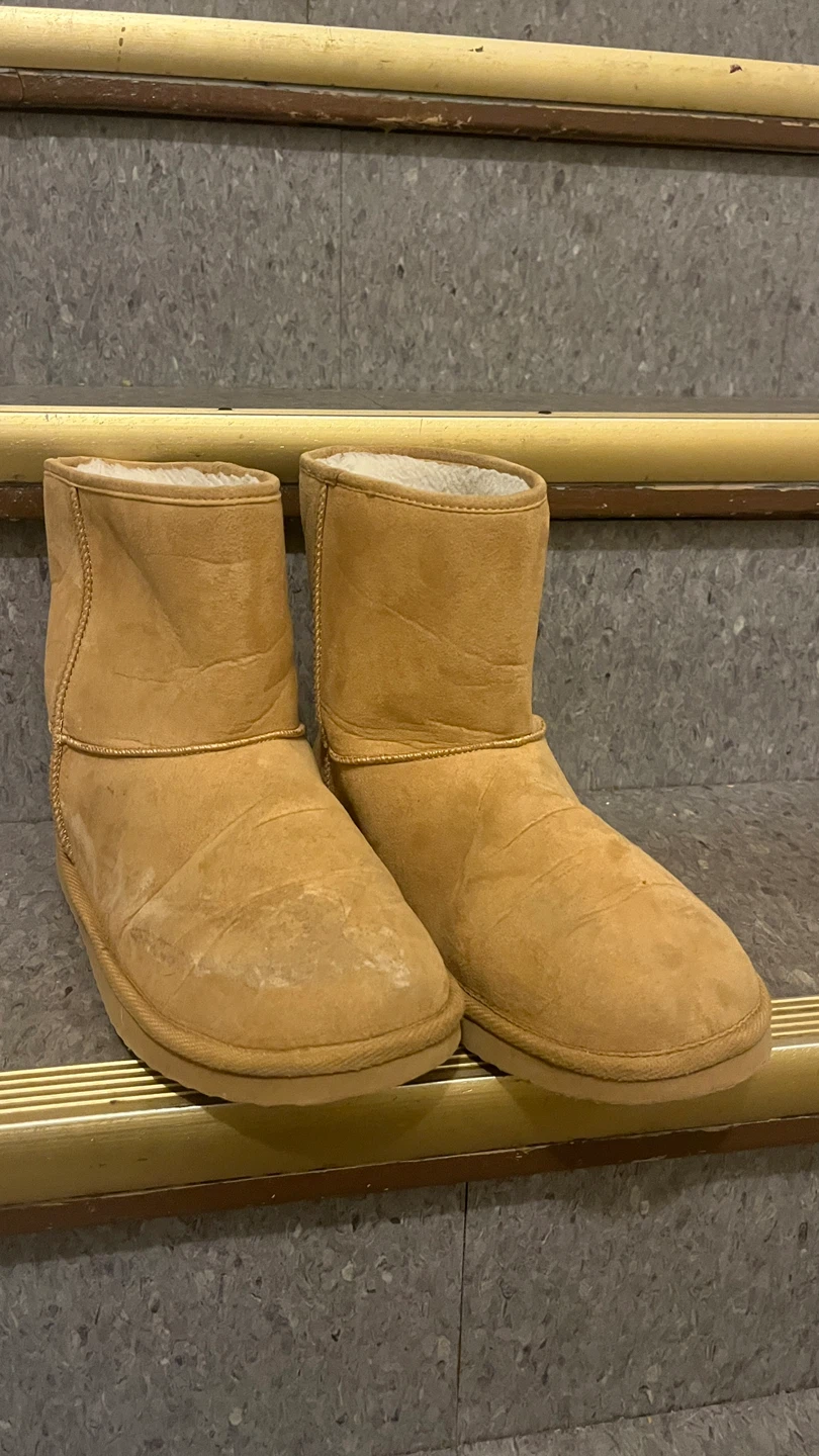 Tan Suede Boots 5Y