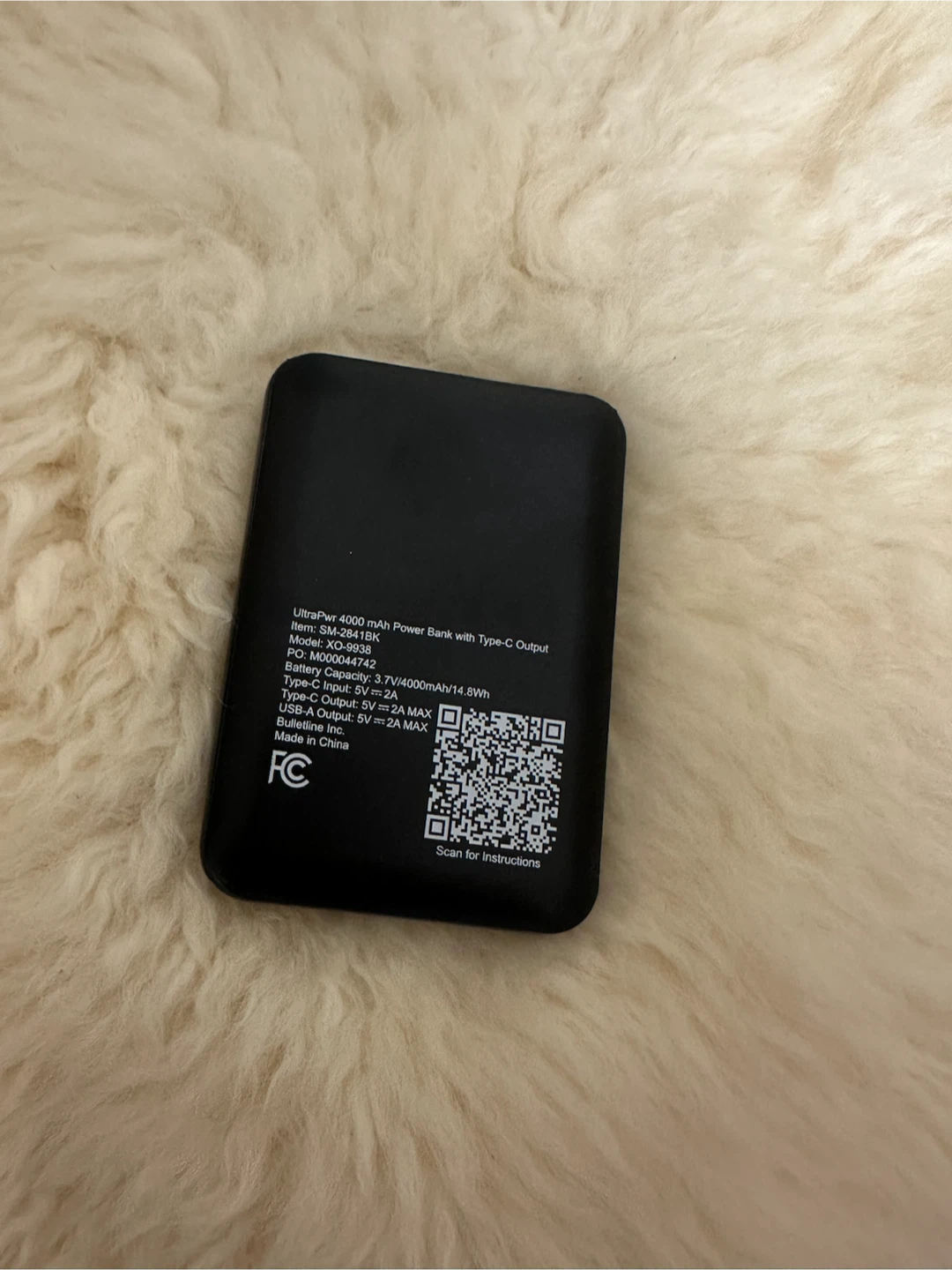 UltraPwr 4000mAh Power Bank
