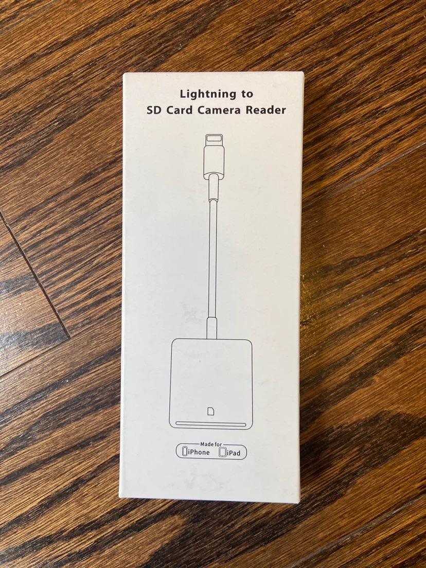 Lightning to SD Card Camera Reader
