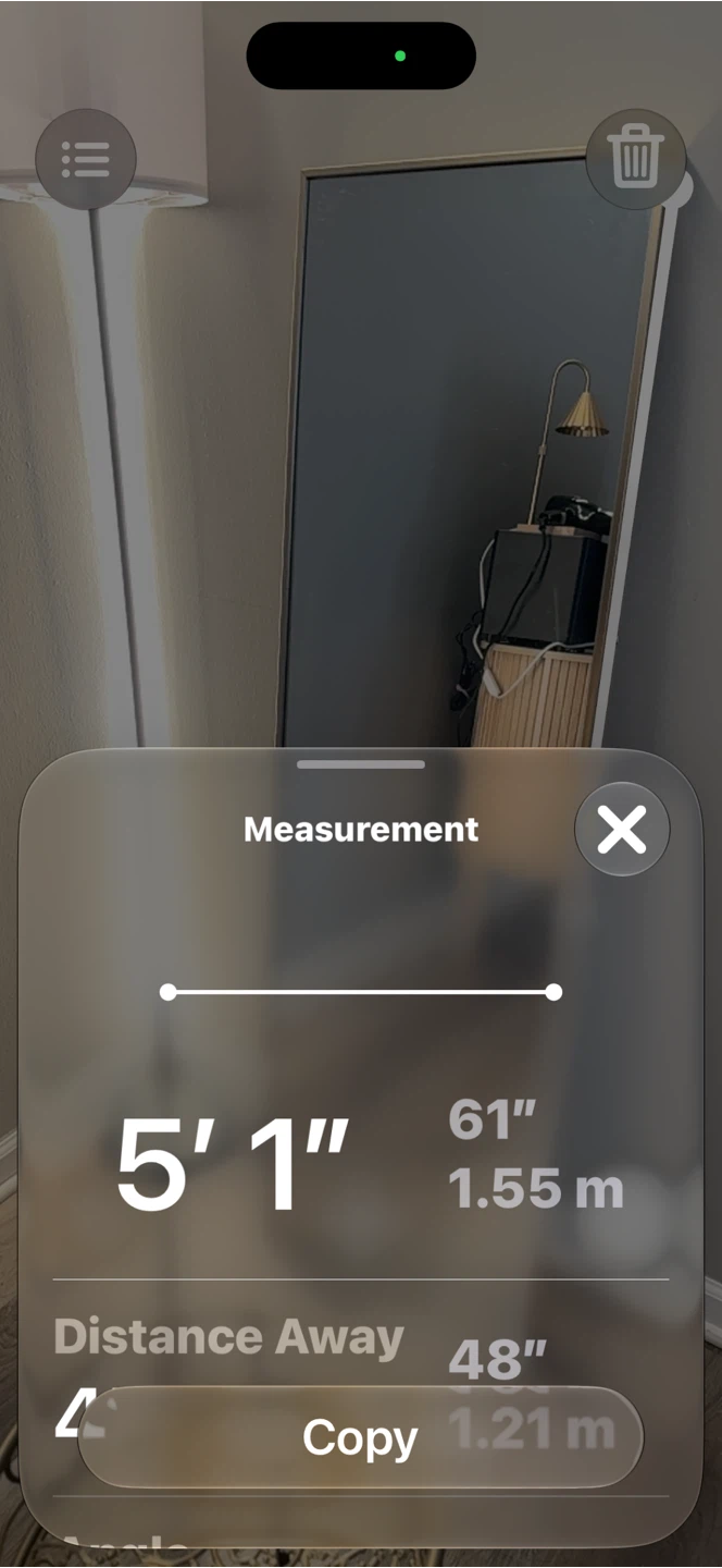 Full Length Floor Mirror Gold - photo 2