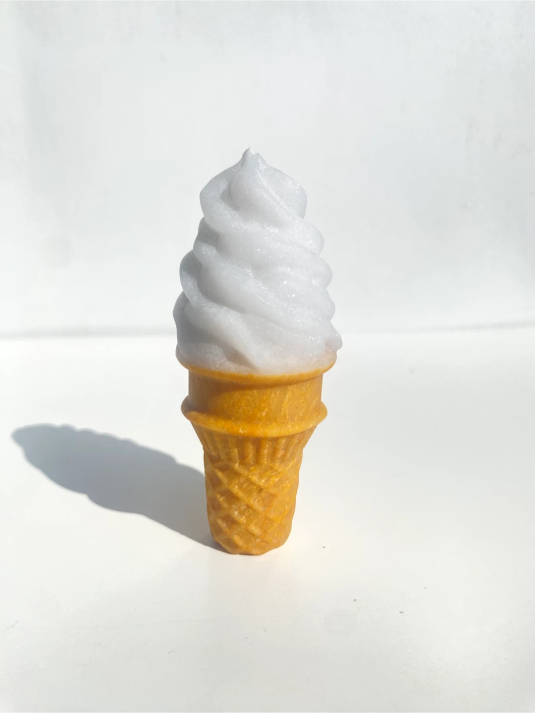 XL Crystal Calcite Ice Cream Cone - photo 4