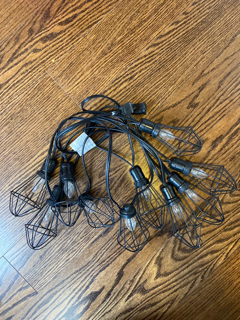 Industrial Style String Lights