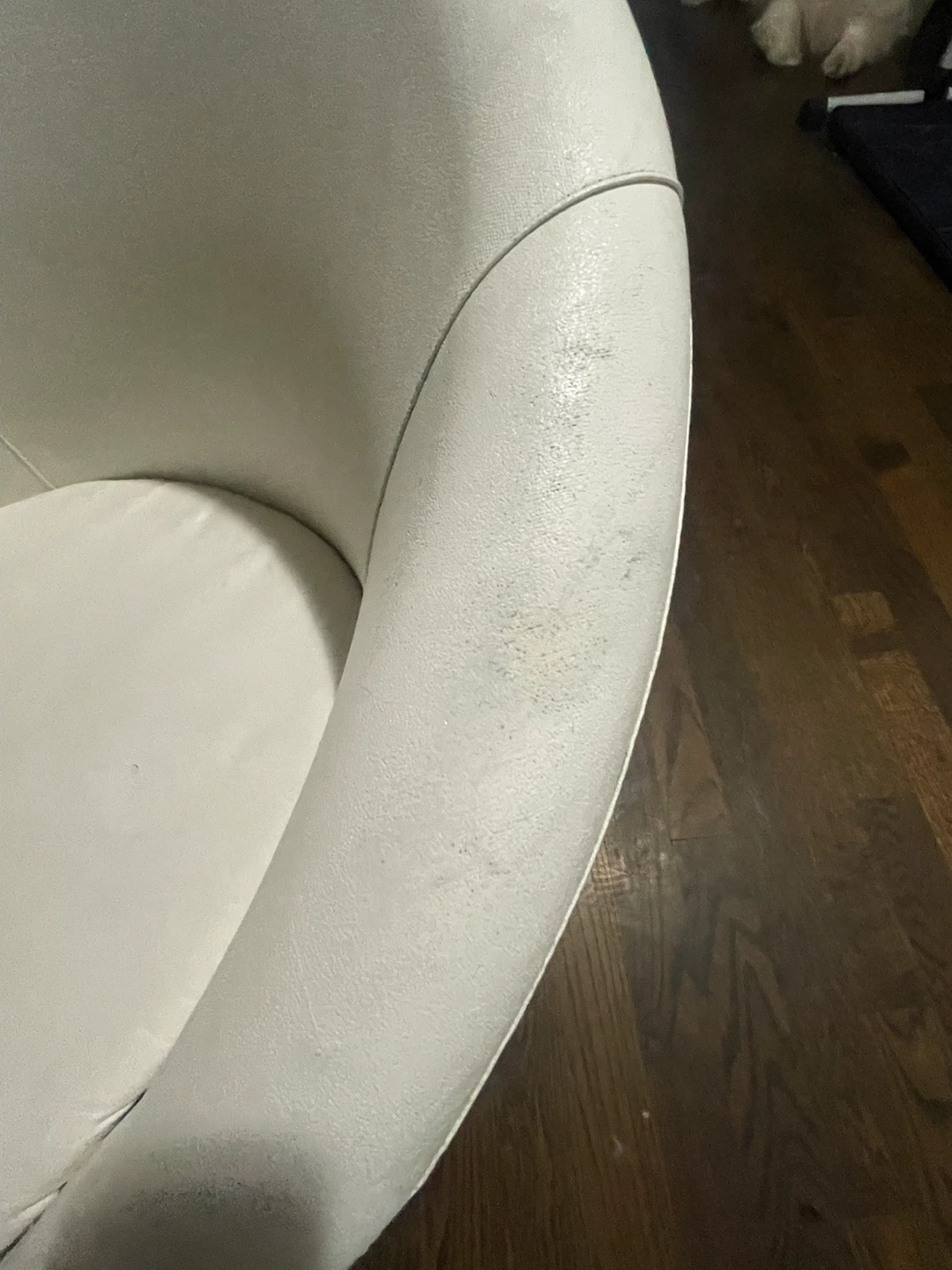 IKEA Skruvsta swivel chair in Ysane white - photo 4