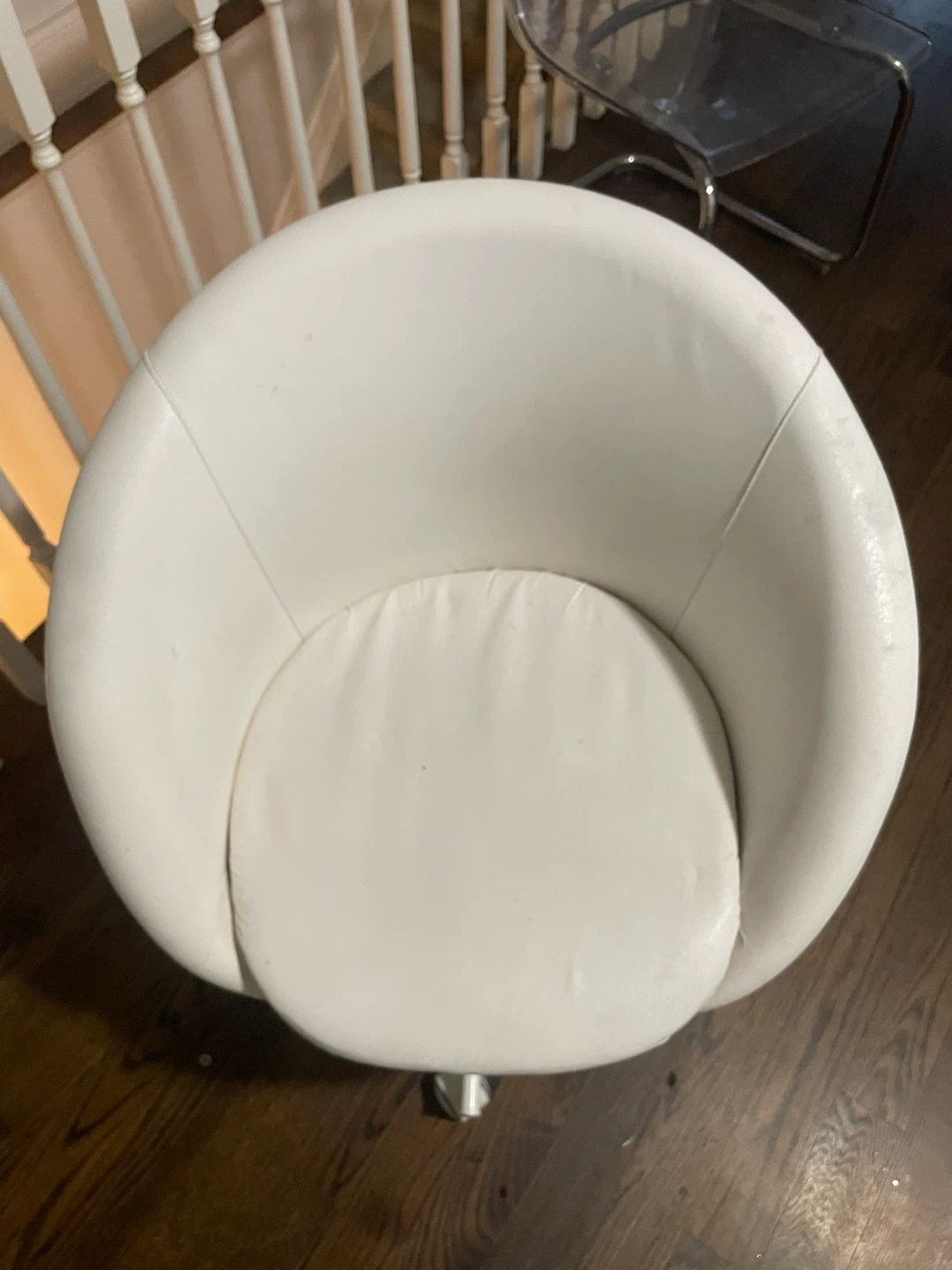 IKEA Skruvsta swivel chair in Ysane white - photo 5