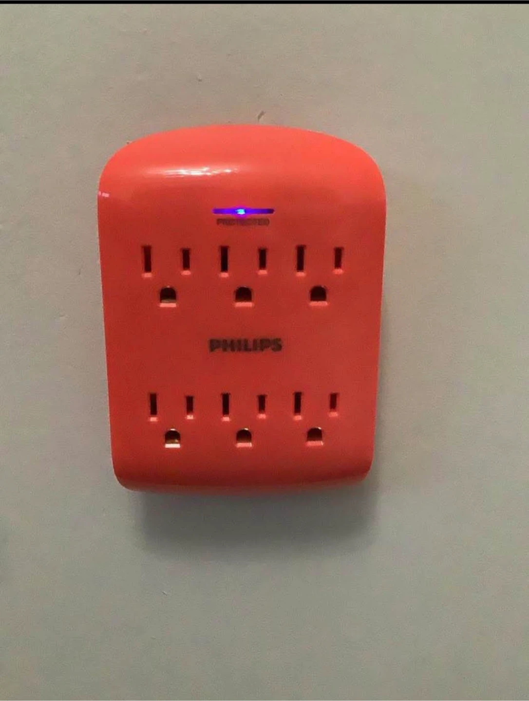 Philips 6-Outlet Surge Protector 900 Joules – Brand New