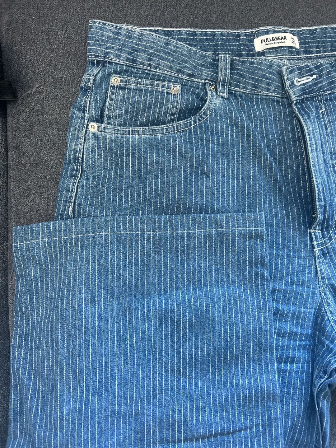 Pull&Bear pinstripe denim jeans - photo 2