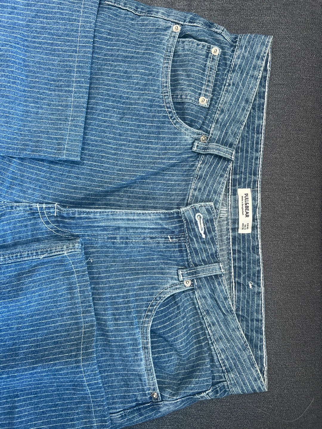 Pull&Bear pinstripe denim jeans - photo 3