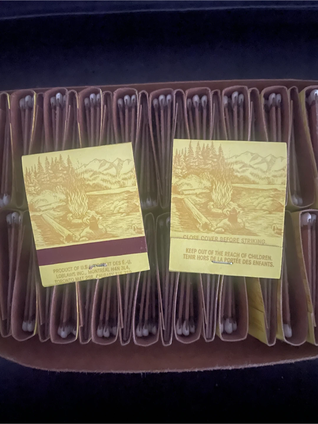 No Name Cardboard Matchbooks Bulk Box - photo 2