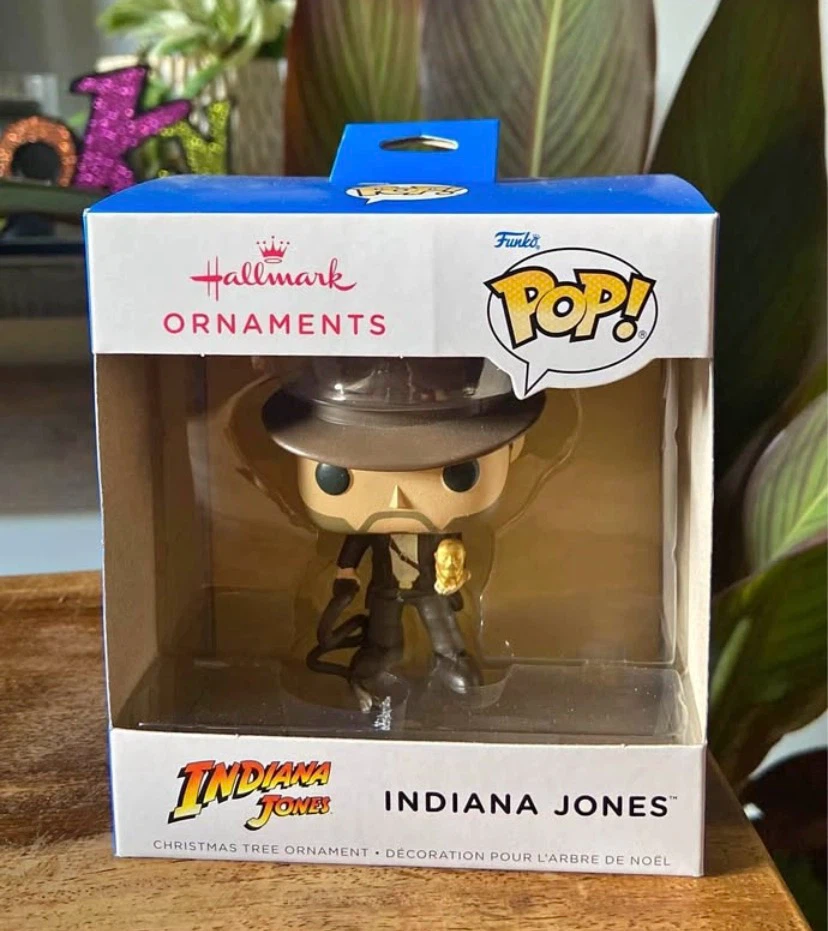Hallmark Funko Pop Indiana Jones Christmas Tree Ornament