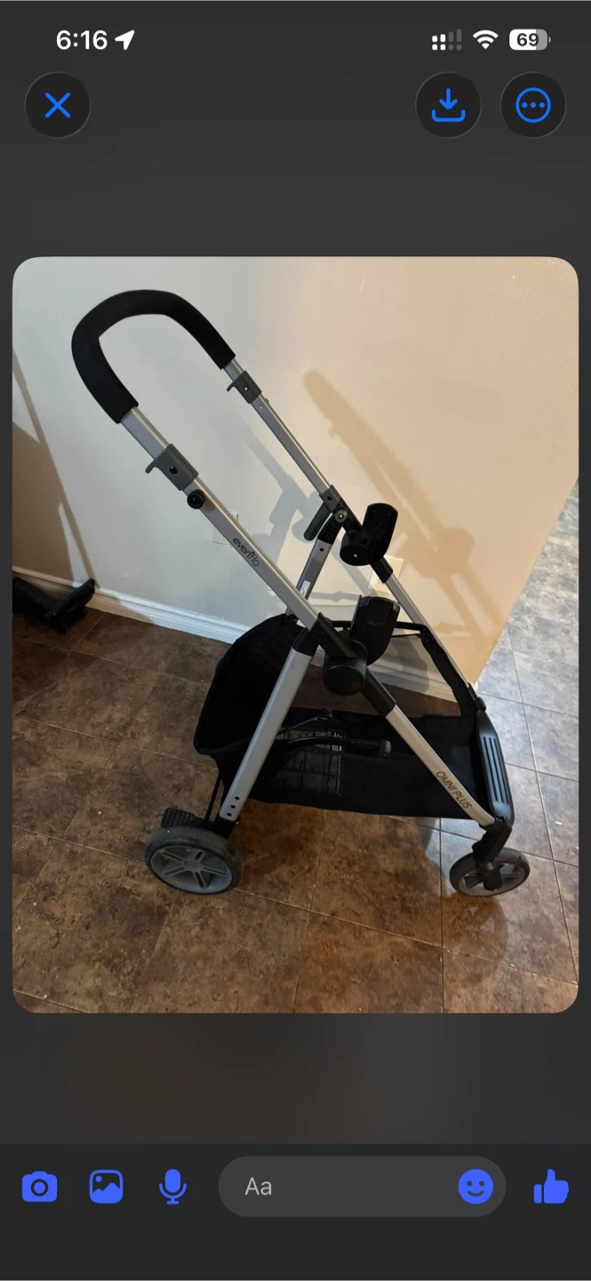 Evenflo Stroller Only – No Car Seat Needed