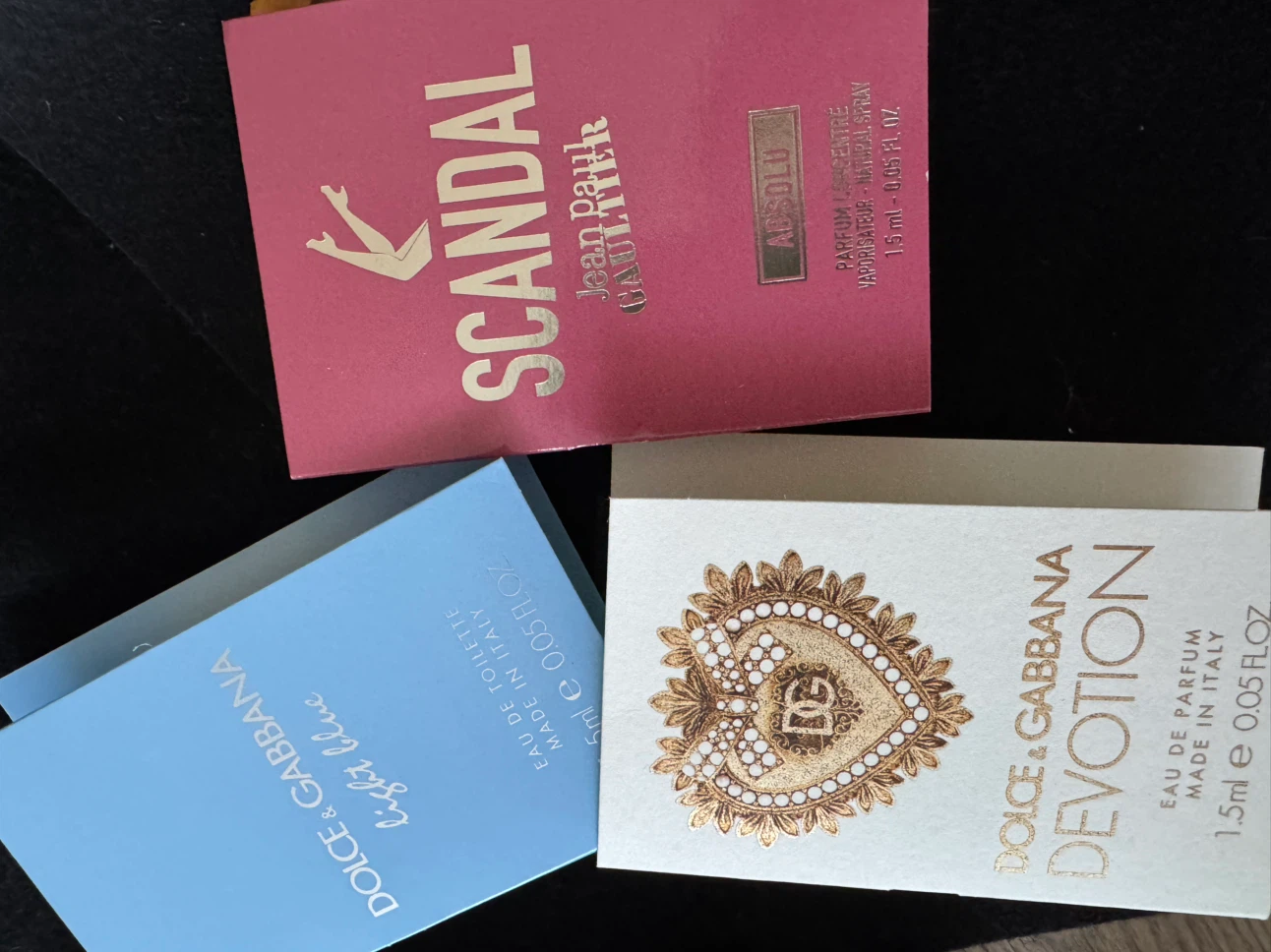 Jean Paul Gaultier & Dolce & Gabbana Perfume Bundle
