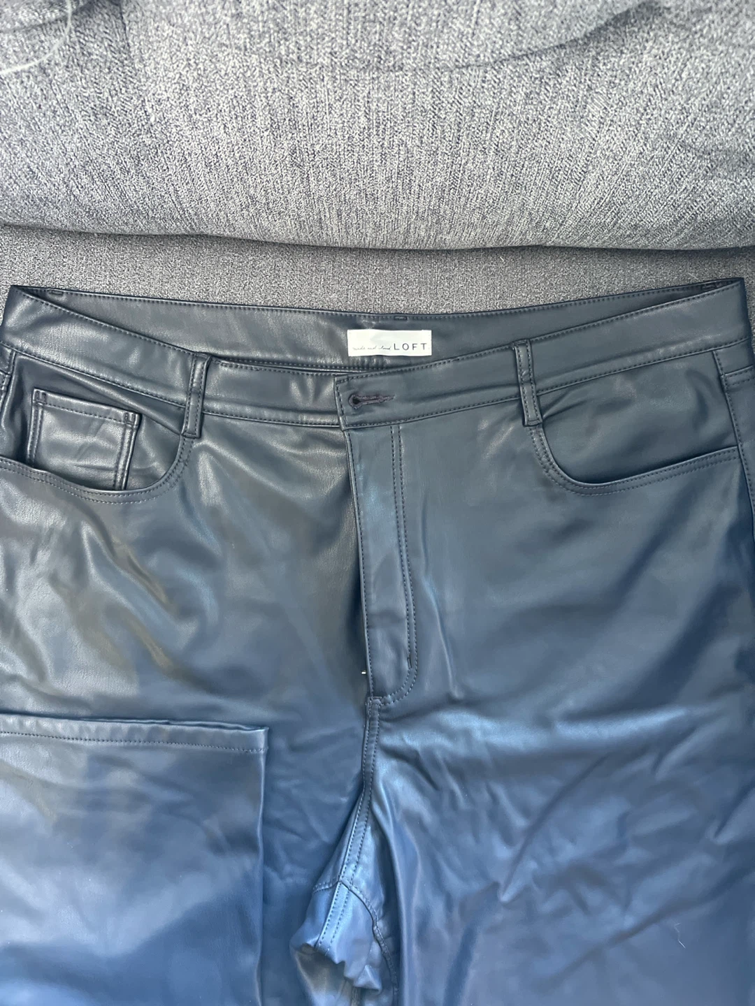 Lou & Grey LOFT Faux Leather Pants - photo 2