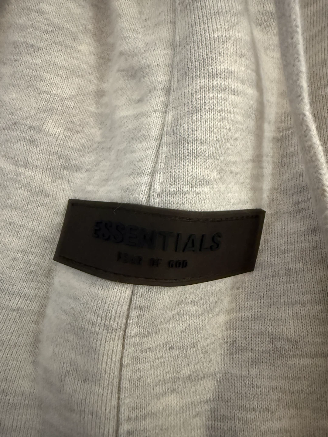 Essentials Fear of God Sweat Shorts Light Grey - photo 5