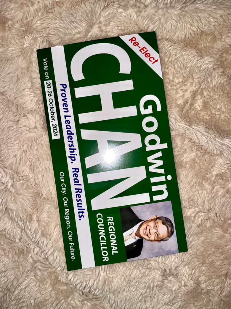 Godwin Chan Campaign Pamphlet