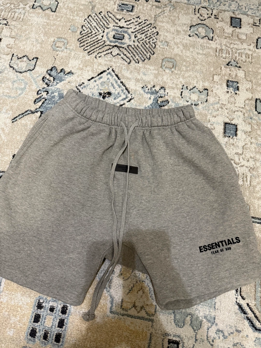 Essentials Fear of God Sweatshorts Gray - photo 2