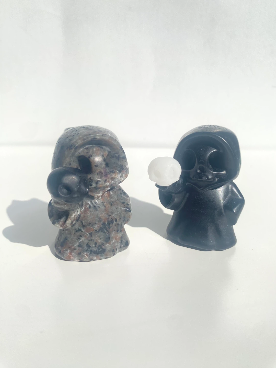 Stone Grim Reaper Figurine Carvings