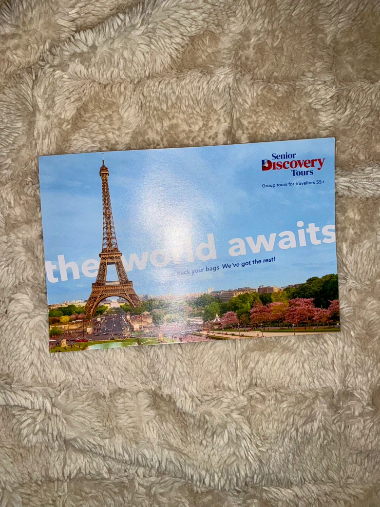 Senior Discovery Tours Promotional Card