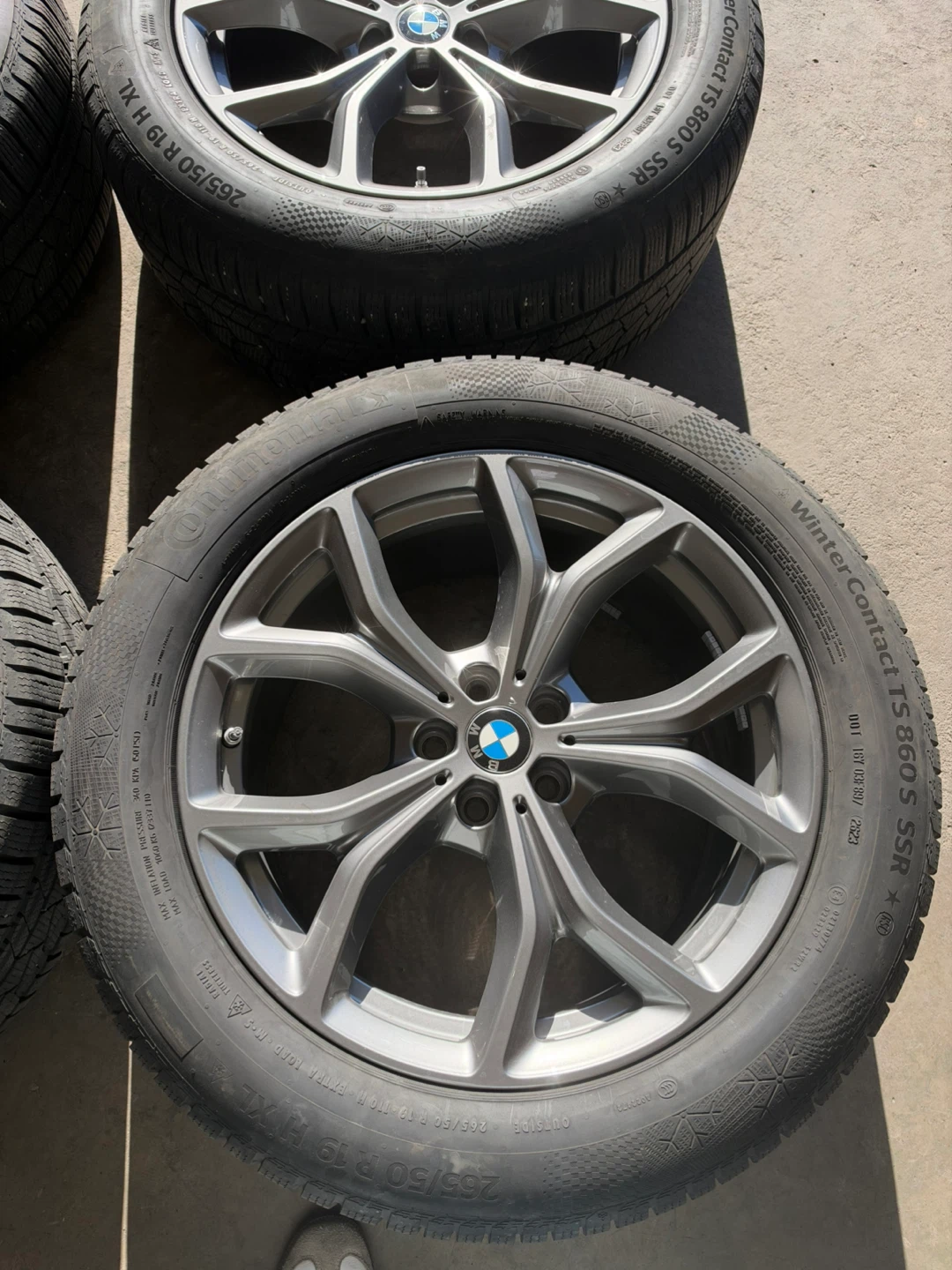 Set of 4 BMW Winter Tires and Rims - photo 5