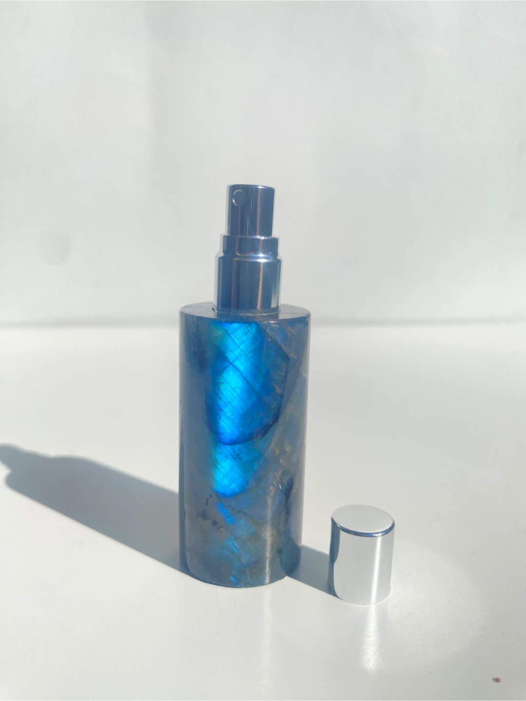 Labradorite Gemstone Perfume bottle