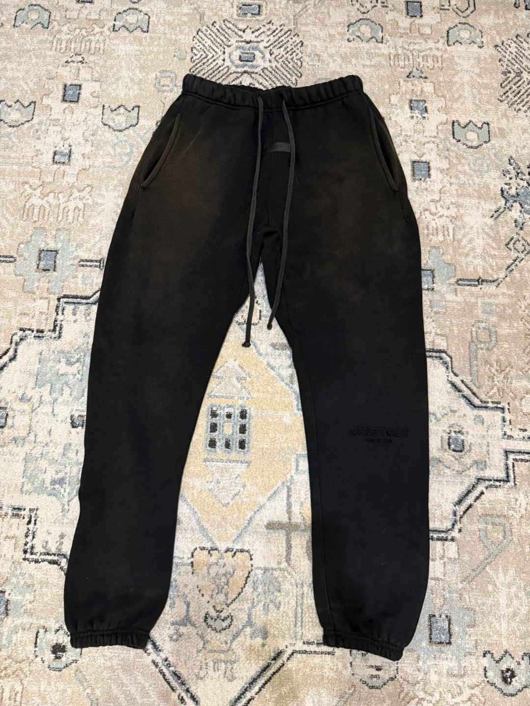 Fear of God Essentials Sweatpants Black - photo 2