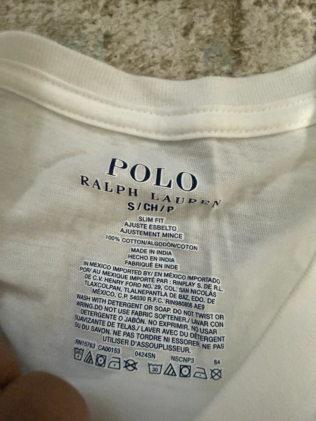 3-Pack Polo Ralph Lauren Slim Fit White T-Shirts - photo 3