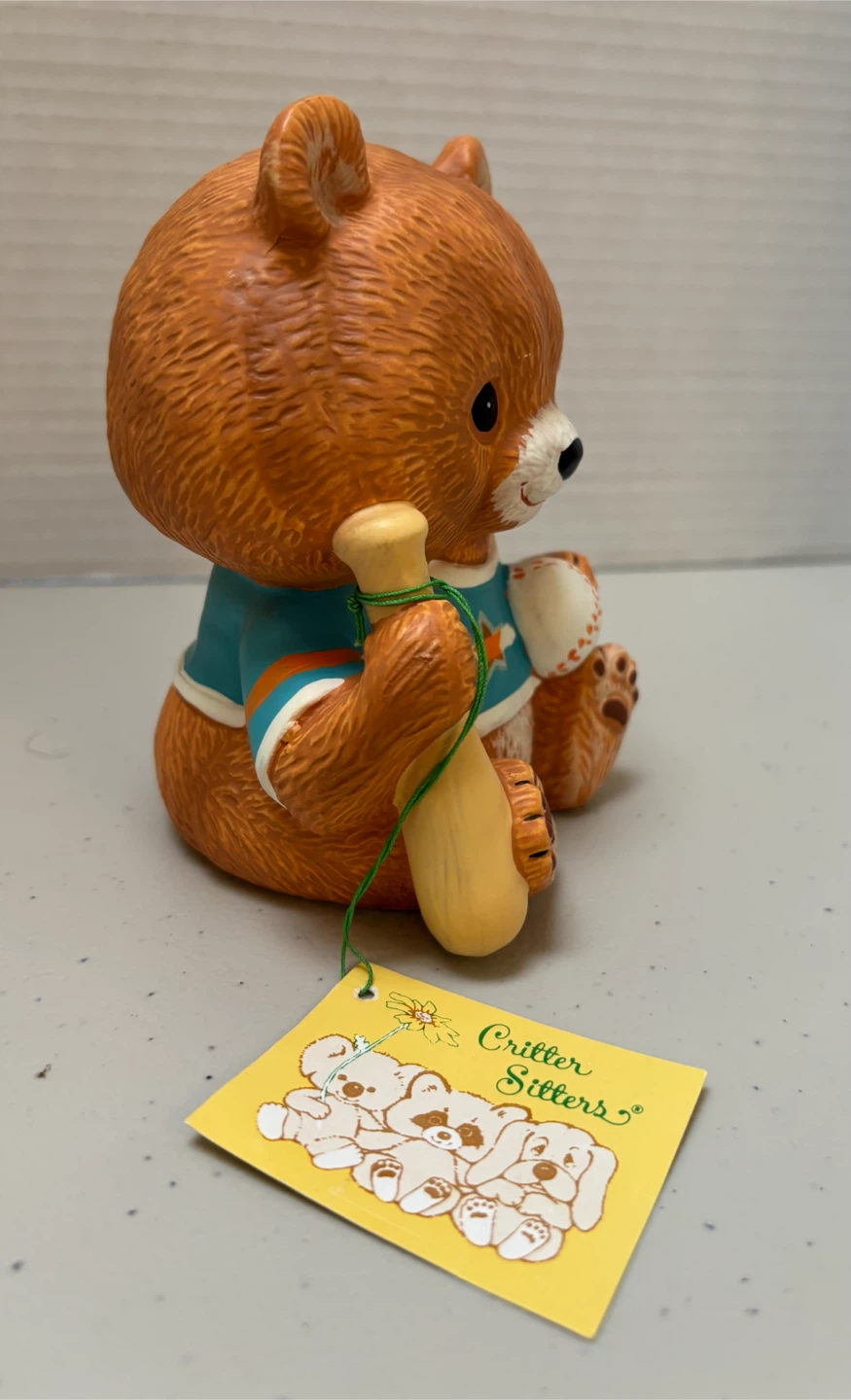 Vintage Enesco Critter Sitters Bear Savings Bank - photo 2