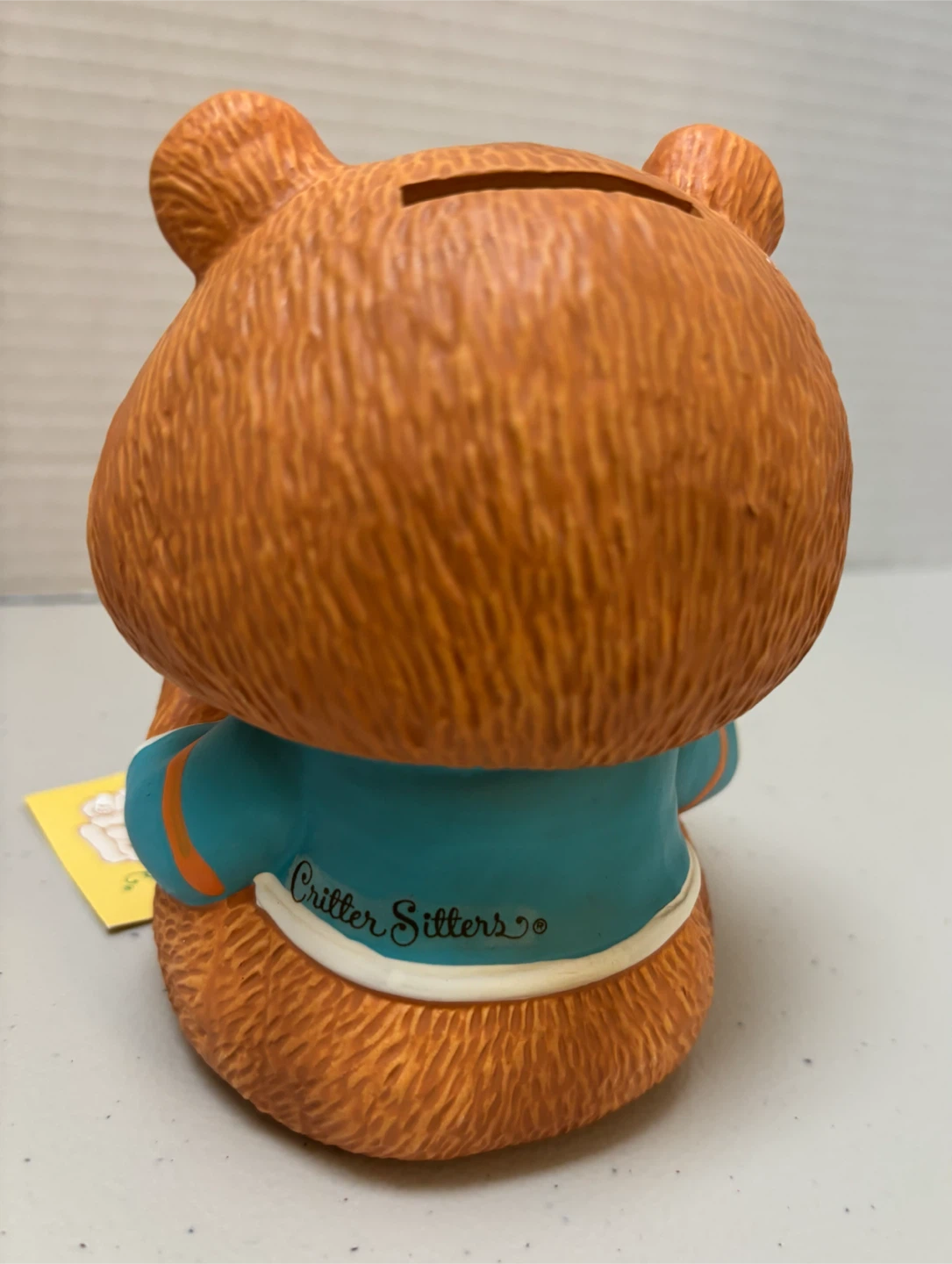 Vintage Enesco Critter Sitters Bear Savings Bank - photo 4