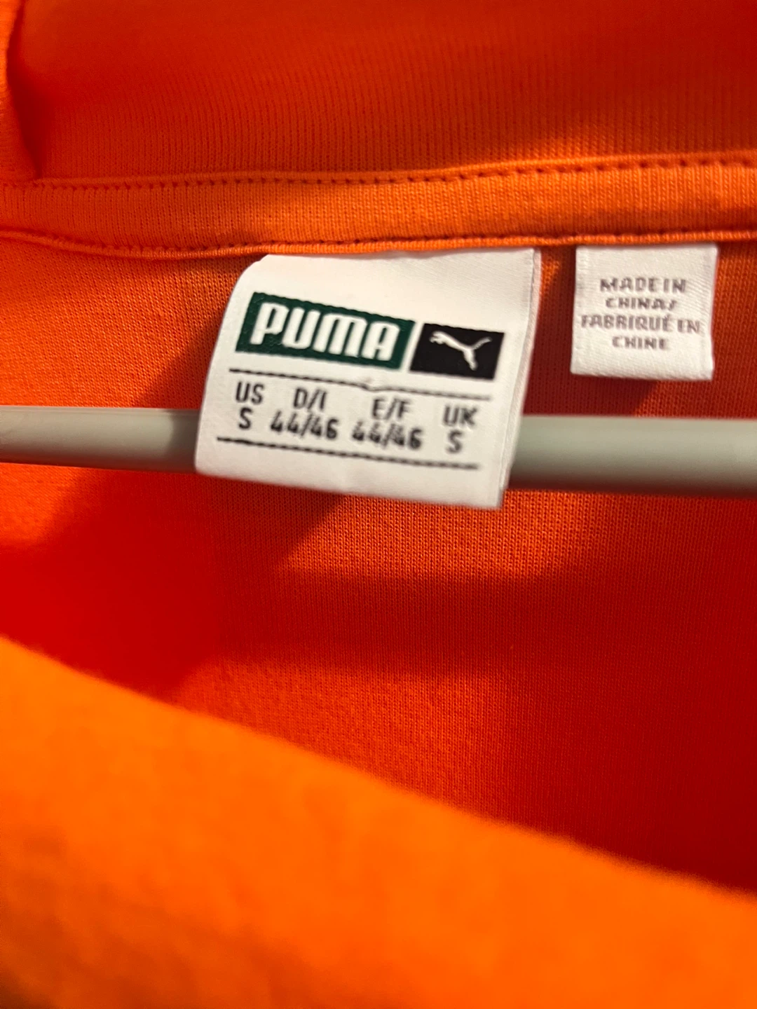 Puma Orange and Black Pullover Hoodie - photo 2