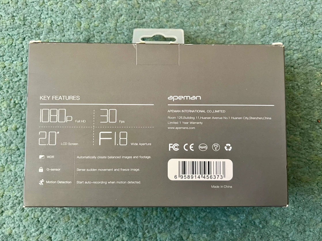Brand new Apeman C420 Dash Camera - photo 4