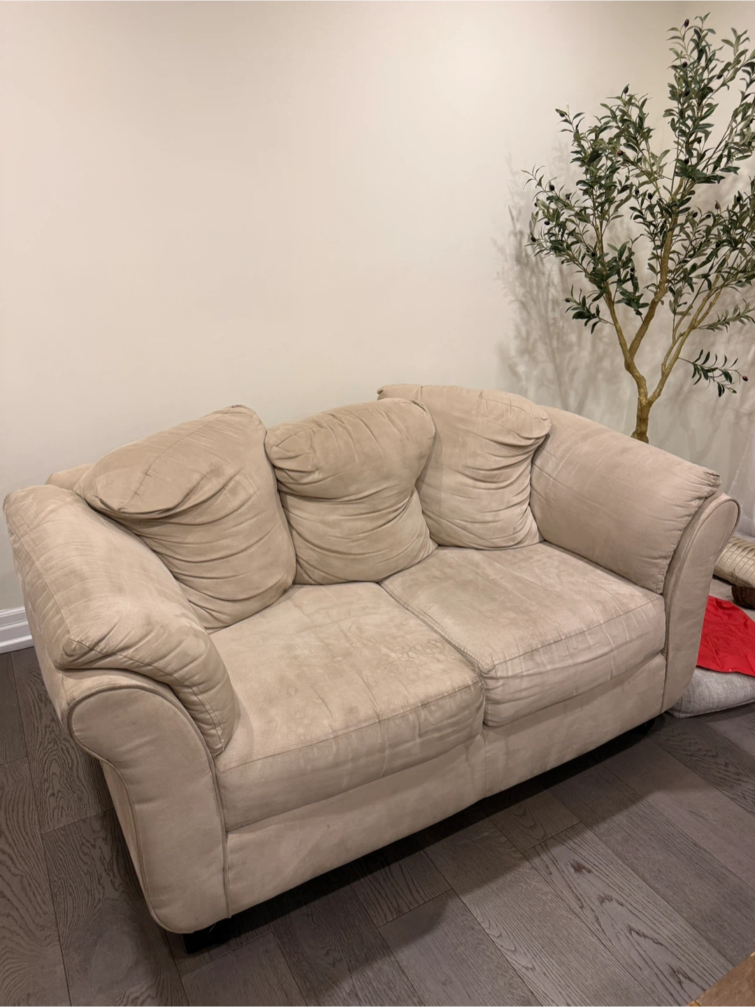 Beige 3-Seater Sofa and Love seat - photo 2