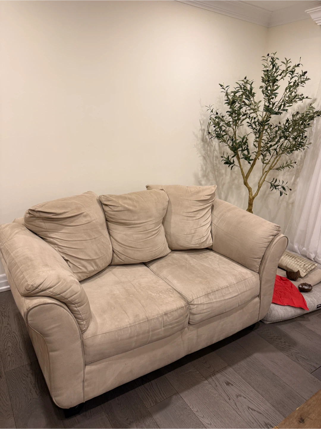 Beige 3-Seater Sofa and Love seat - photo 5