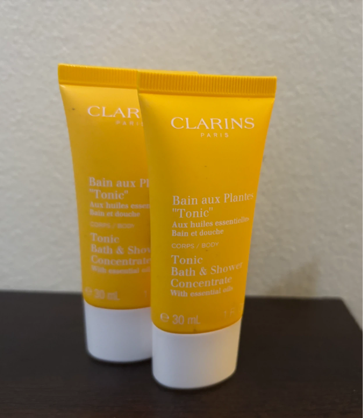 NEW-Two Clarins Tonic Bath & Shower Concentrate Tubes